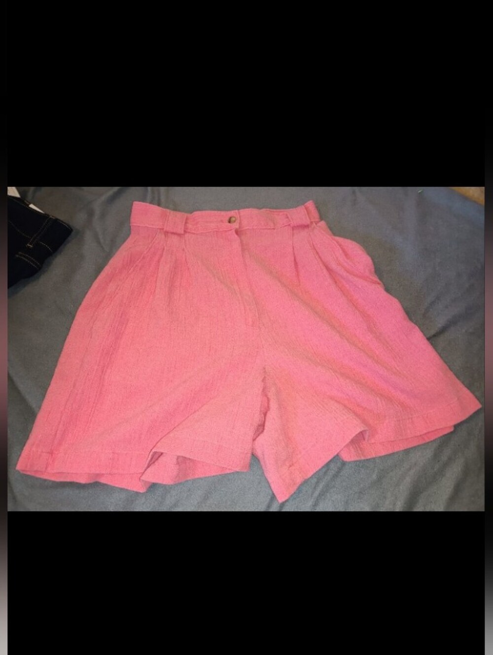 VTG Coral Pink Jaclyn Smith Sport High Waisted Shorts 80's 90's Sz. 6
